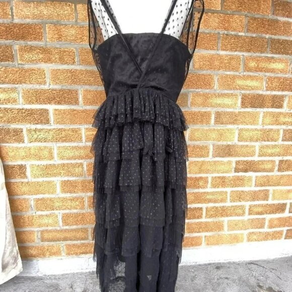 Collectif Courtney Polka Occasion Swing dress 10 - Picture 5 of 13